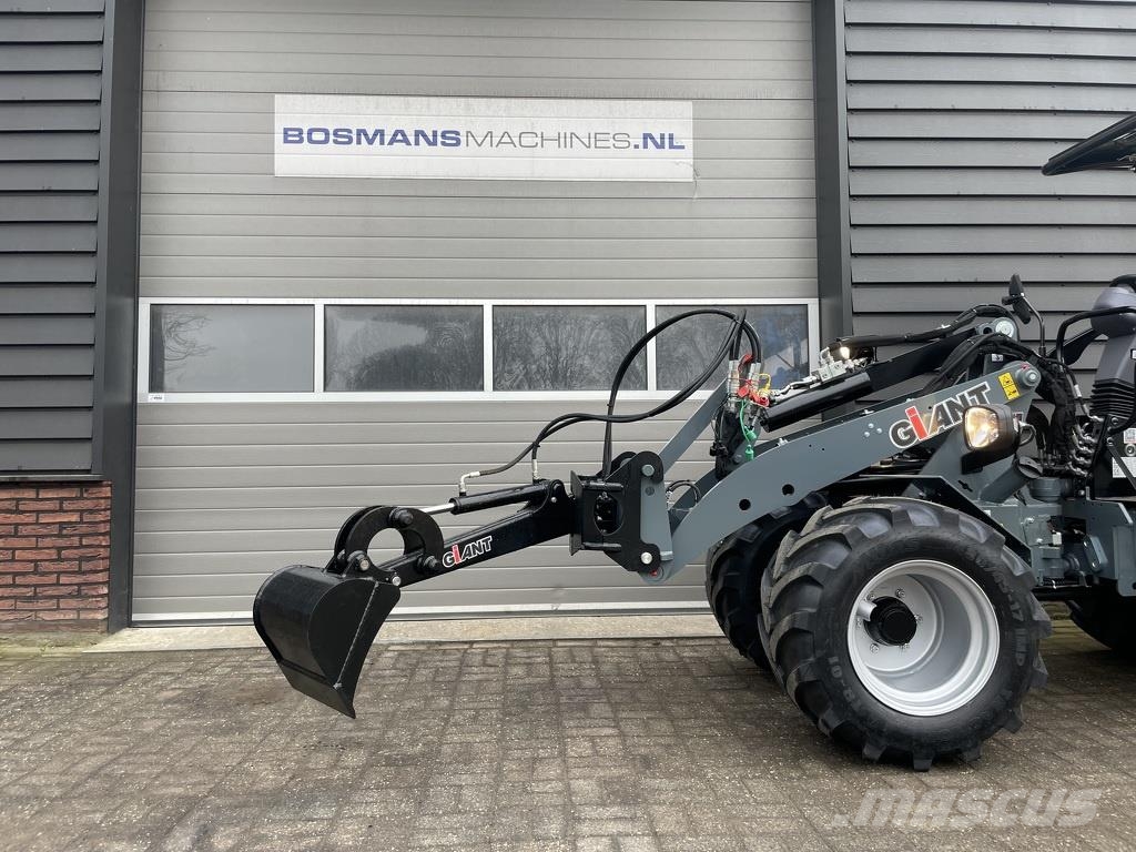 GiANT graafarm hydraulisch zwenkbaar Muut koneet