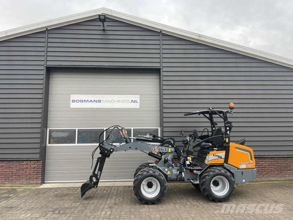 GiANT graafarm hydraulisch zwenkbaar Muut koneet