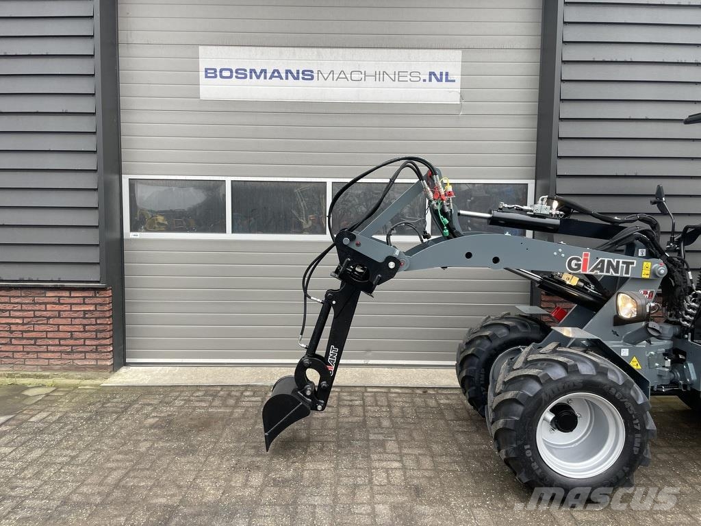 GiANT graafarm hydraulisch zwenkbaar Muut koneet