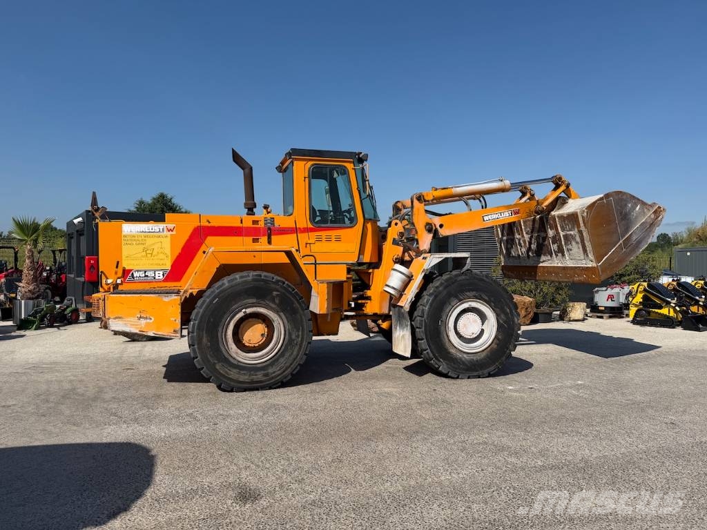 Werklust WG 45 B 12452 uren! لوادر بعجل