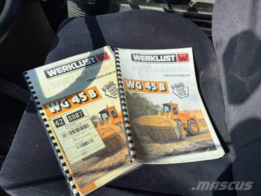 Werklust WG 45 B 12452 uren! لوادر بعجل