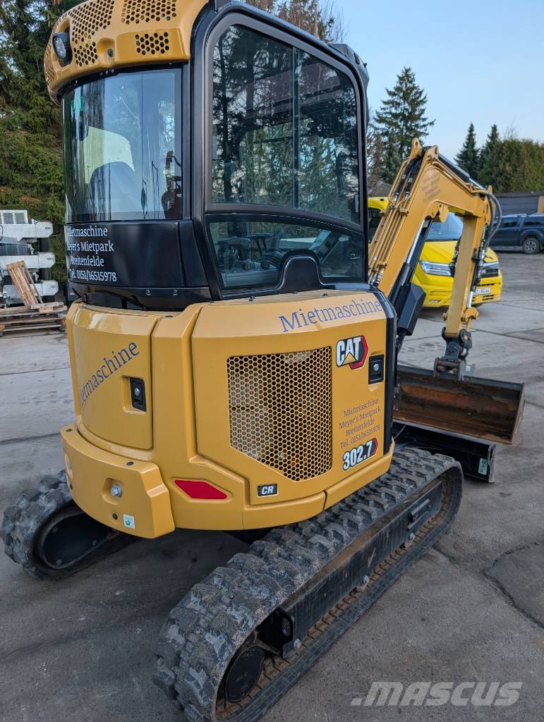 CAT 302.7 حفارات صغيرة أقل من 7 طن (حفارات صغيرة)