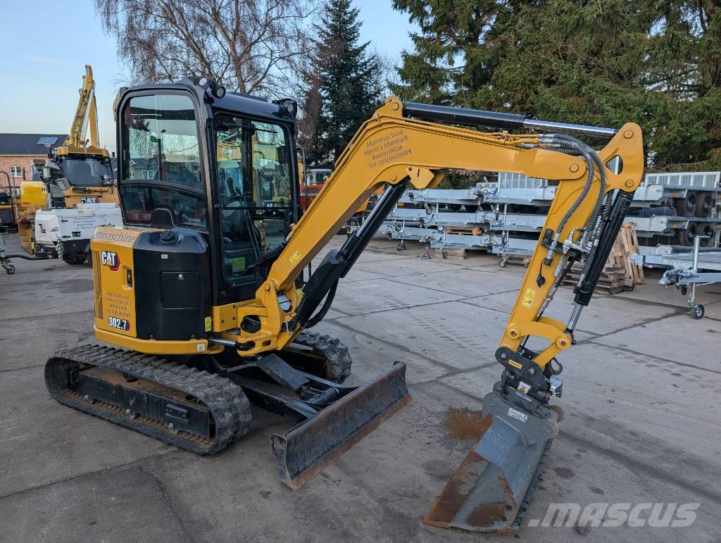 CAT 302.7 حفارات صغيرة أقل من 7 طن (حفارات صغيرة)