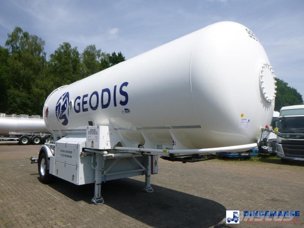 Gofa Gas tank steel 30 m3 / 1 comp + pump Ημιρυμούλκες βυτίων