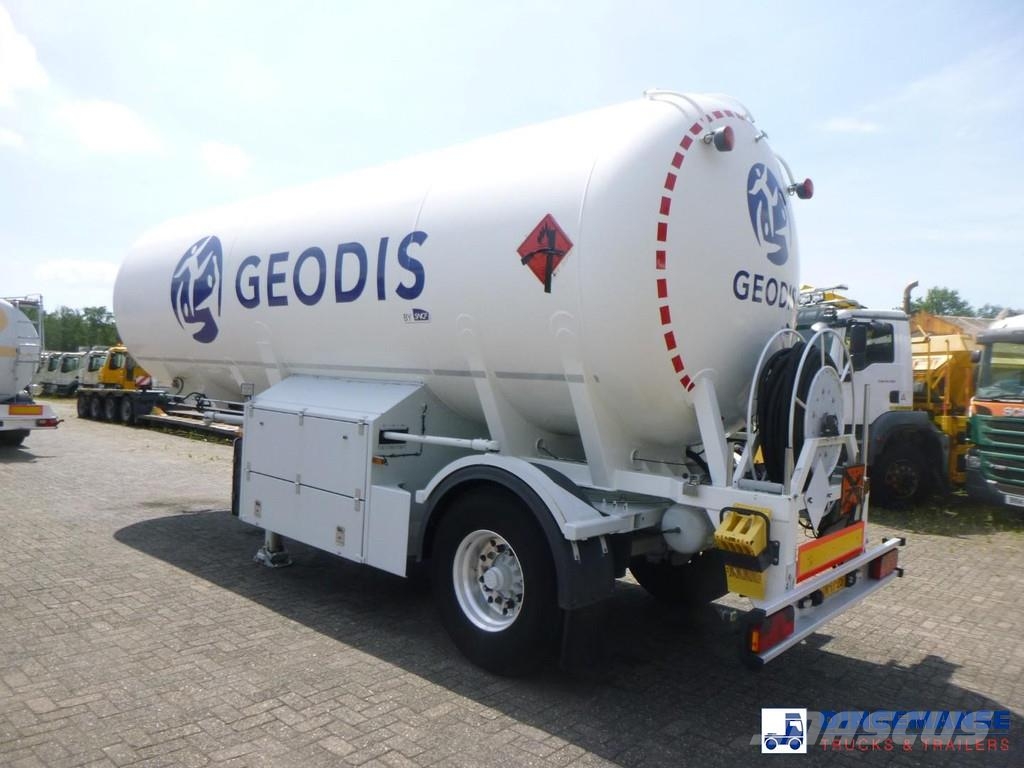 Gofa Gas tank steel 30 m3 / 1 comp + pump Ημιρυμούλκες βυτίων