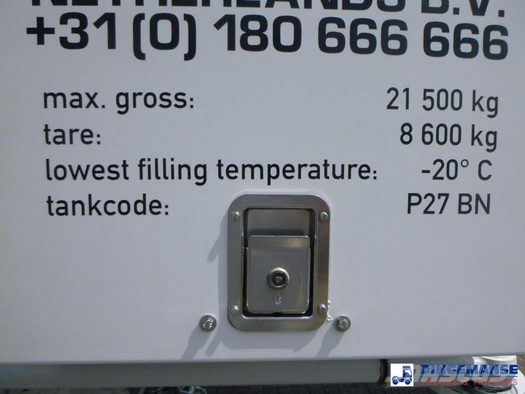 Gofa Gas tank steel 30 m3 / 1 comp + pump Ημιρυμούλκες βυτίων