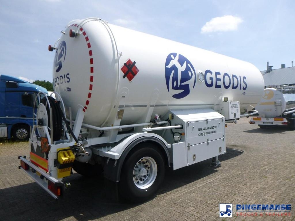 Gofa Gas tank steel 30 m3 / 1 comp + pump Ημιρυμούλκες βυτίων