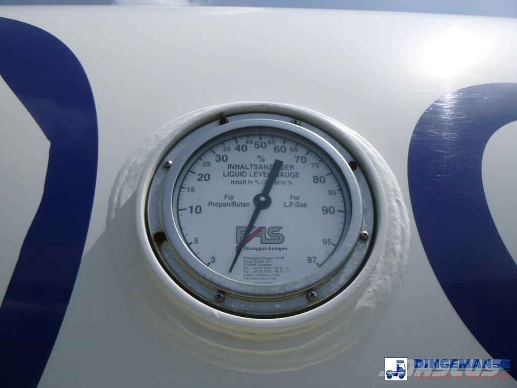 Gofa Gas tank steel 30 m3 / 1 comp + pump Ημιρυμούλκες βυτίων