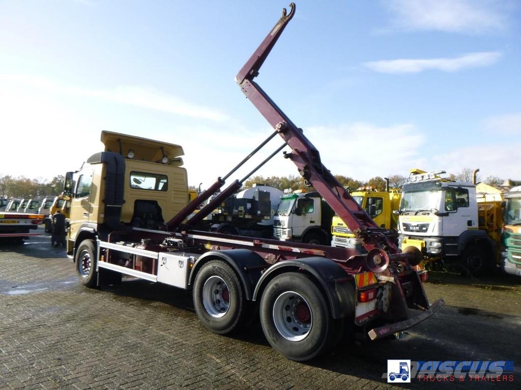 Volvo FM 410 6x2 Euro 5 AJK container hook 20t Φορτηγά ανατροπή με γάντζο
