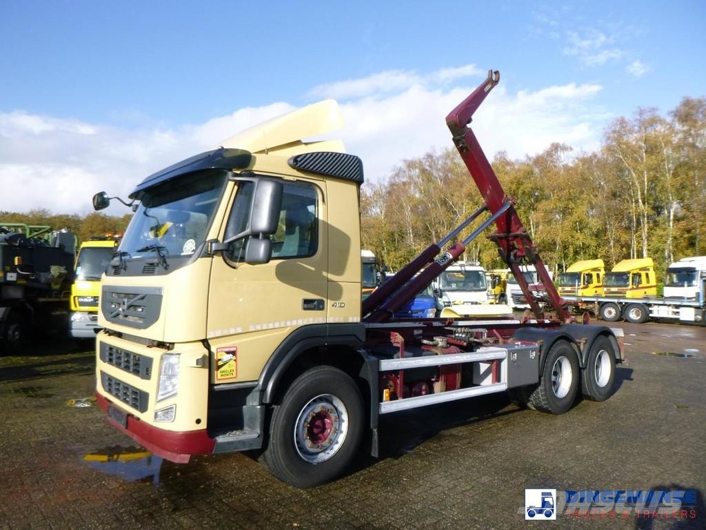 Volvo FM 410 6x2 Euro 5 AJK container hook 20t Φορτηγά ανατροπή με γάντζο