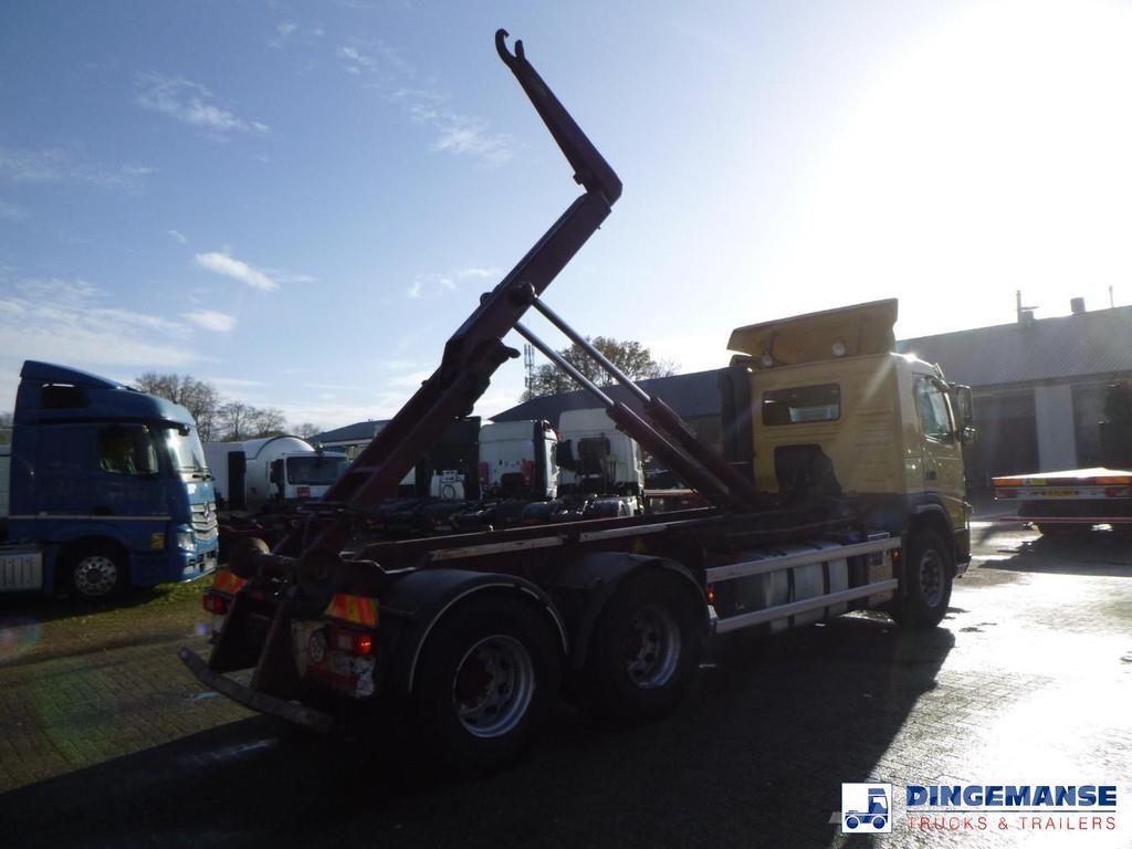 Volvo FM 410 6x2 Euro 5 AJK container hook 20t Φορτηγά ανατροπή με γάντζο