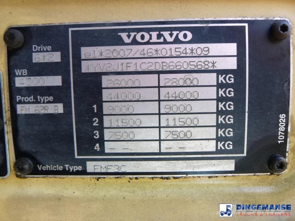 Volvo FM 410 6x2 Euro 5 AJK container hook 20t Φορτηγά ανατροπή με γάντζο