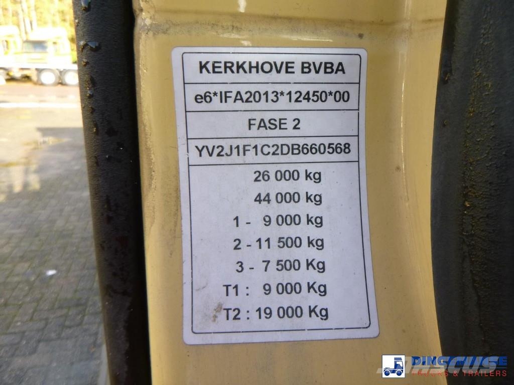 Volvo FM 410 6x2 Euro 5 AJK container hook 20t Φορτηγά ανατροπή με γάντζο