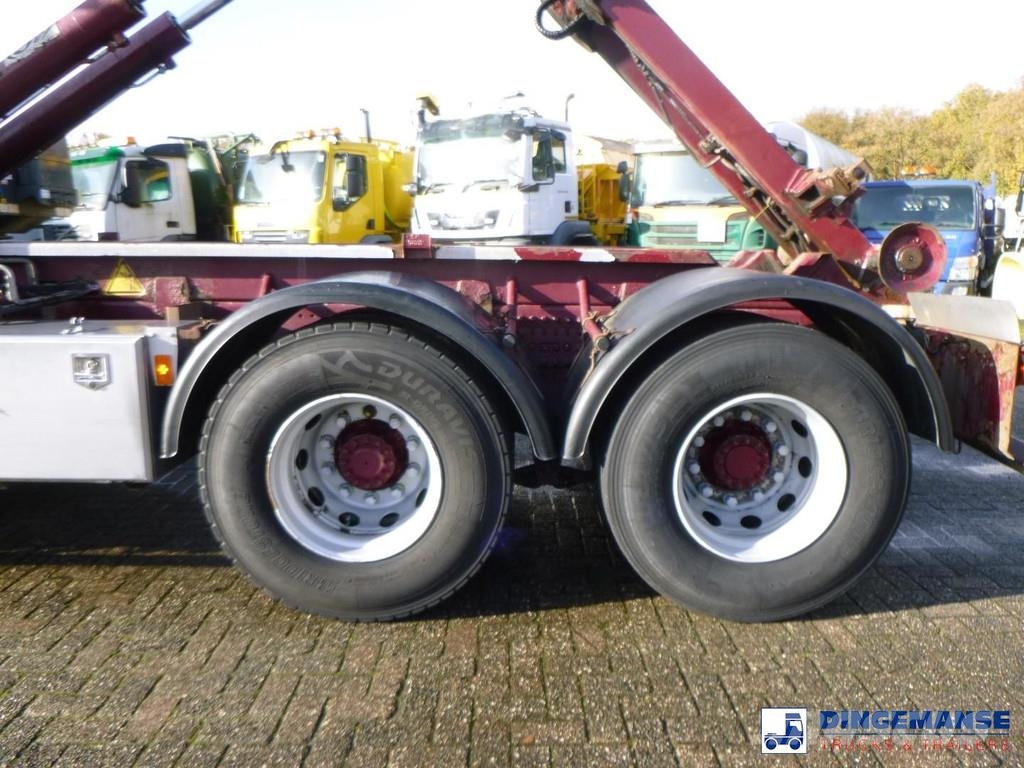 Volvo FM 410 6x2 Euro 5 AJK container hook 20t Φορτηγά ανατροπή με γάντζο