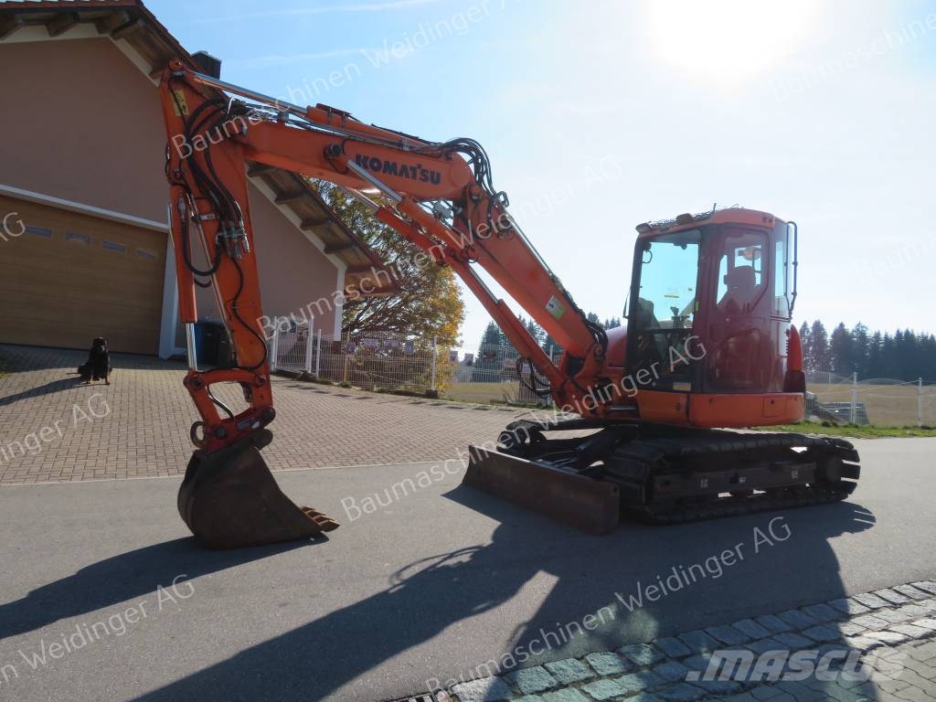 Komatsu PC 80 MR-3 حفارات وسط 7 طن - 12 طن