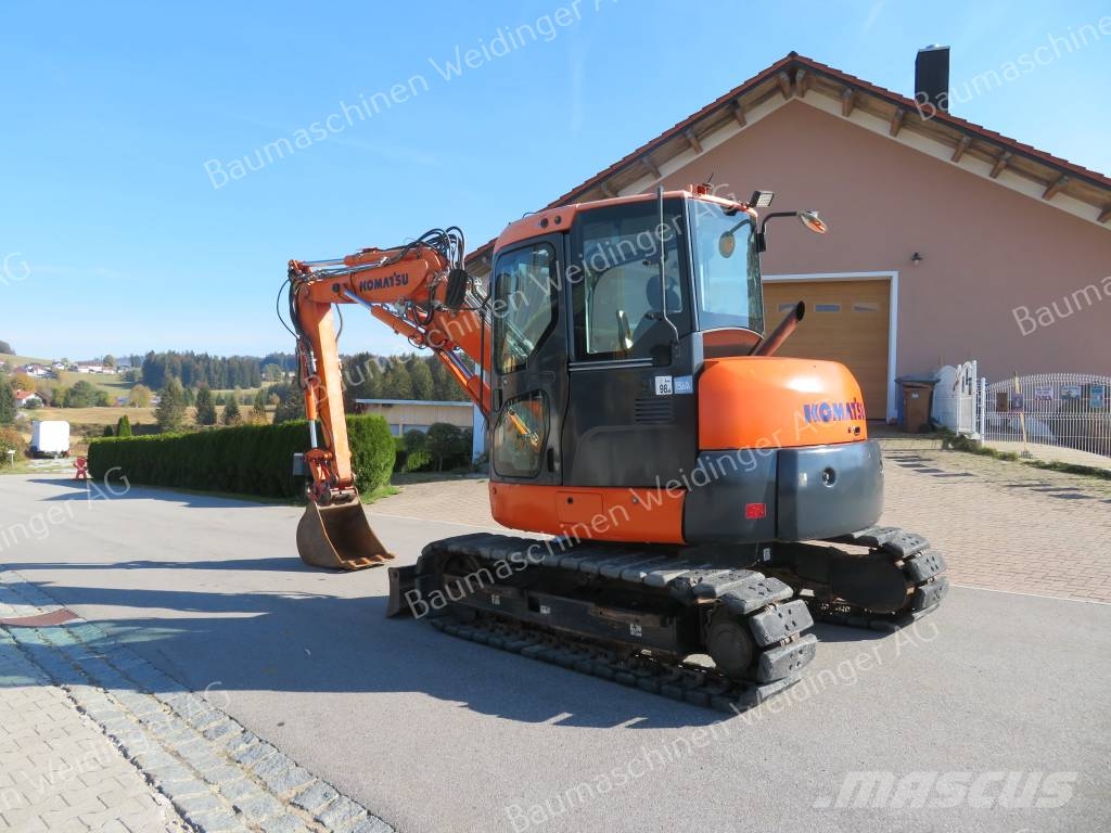 Komatsu PC 80 MR-3 حفارات وسط 7 طن - 12 طن