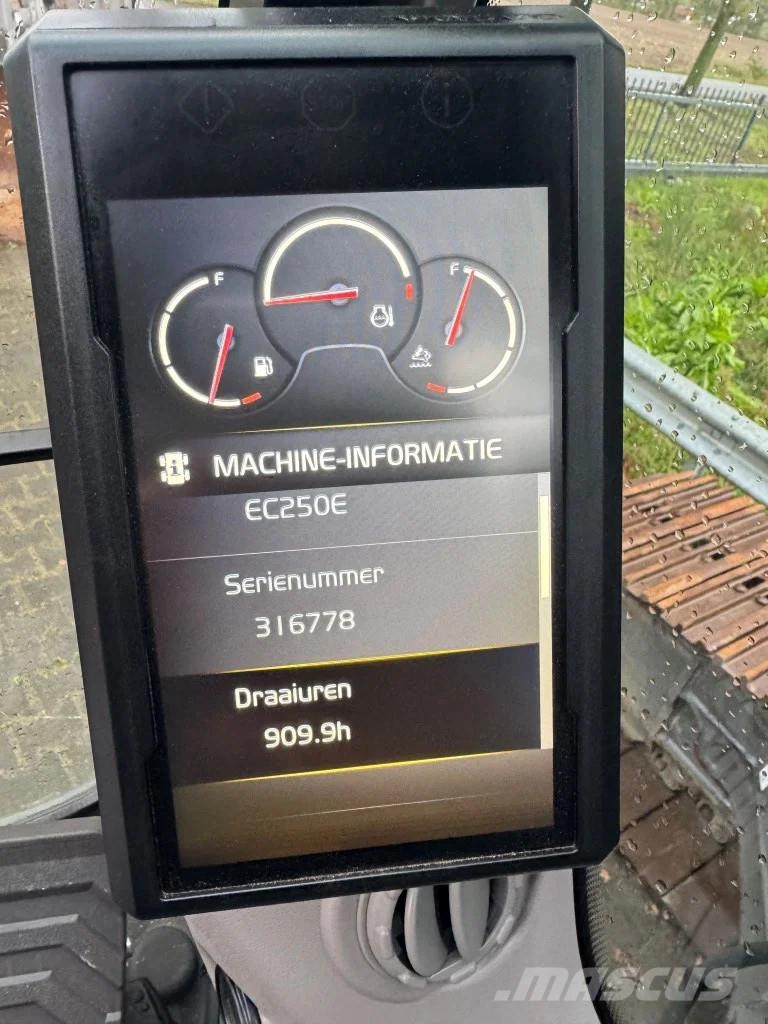 Volvo EC250E 900 UUR/HOURS !! LIKE NEW Crawler excavators