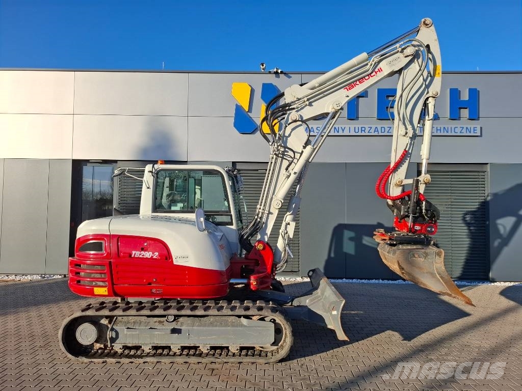 Takeuchi TB290-2 CV V1 Roomikekskavaatorid