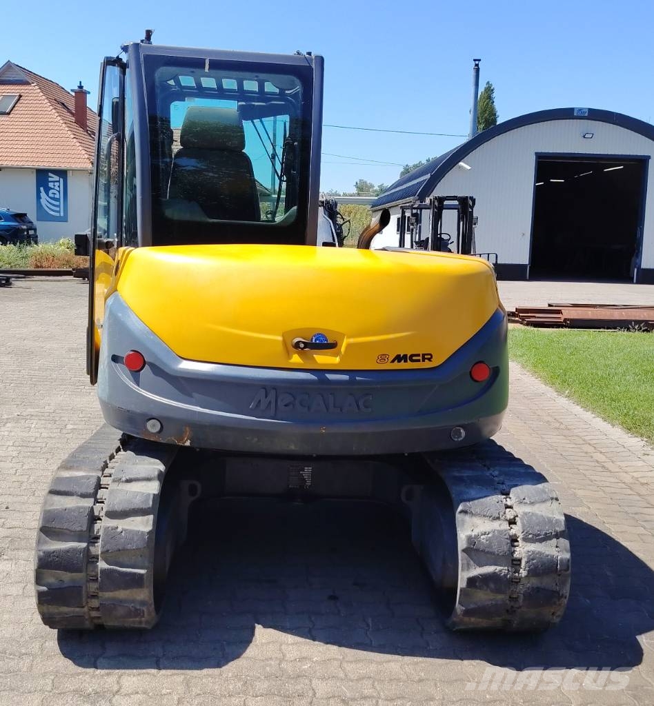 Mecalac 8 MCR حفارات وسط 7 طن - 12 طن