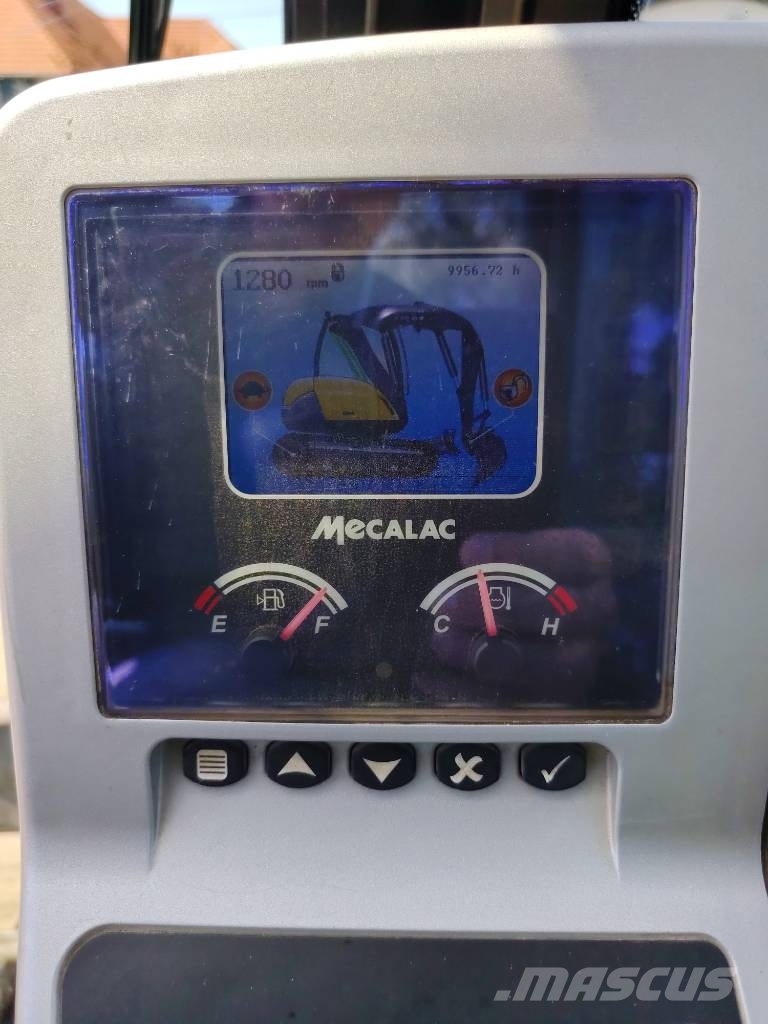 Mecalac 8 MCR حفارات وسط 7 طن - 12 طن