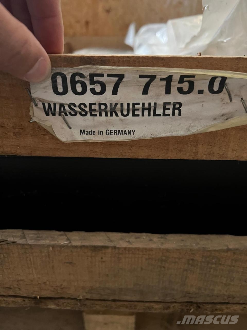 CLAAS Wasserkühler 0657 715.0 Dominator 108-118, Mega, Додаткове обладнання для збиральних комбайнів