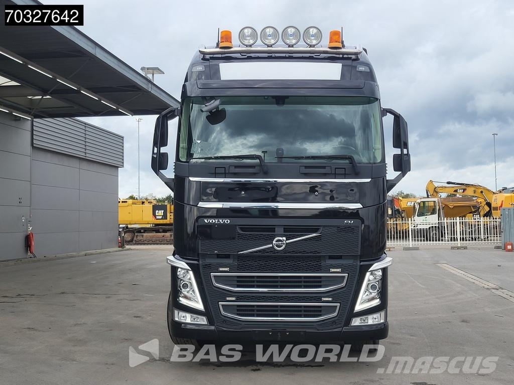 Volvo FH 540 FH 8X4 HMF8520K-RC + JIB K6 Crane Kran Winc Platformas/izkraušana no sāniem