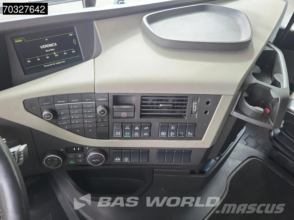 Volvo FH 540 FH 8X4 HMF8520K-RC + JIB K6 Crane Kran Winc Platformas/izkraušana no sāniem