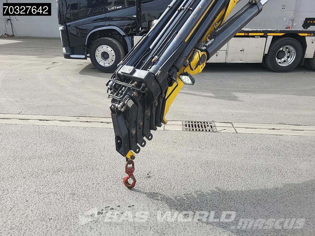 Volvo FH 540 FH 8X4 HMF8520K-RC + JIB K6 Crane Kran Winc Platformas/izkraušana no sāniem