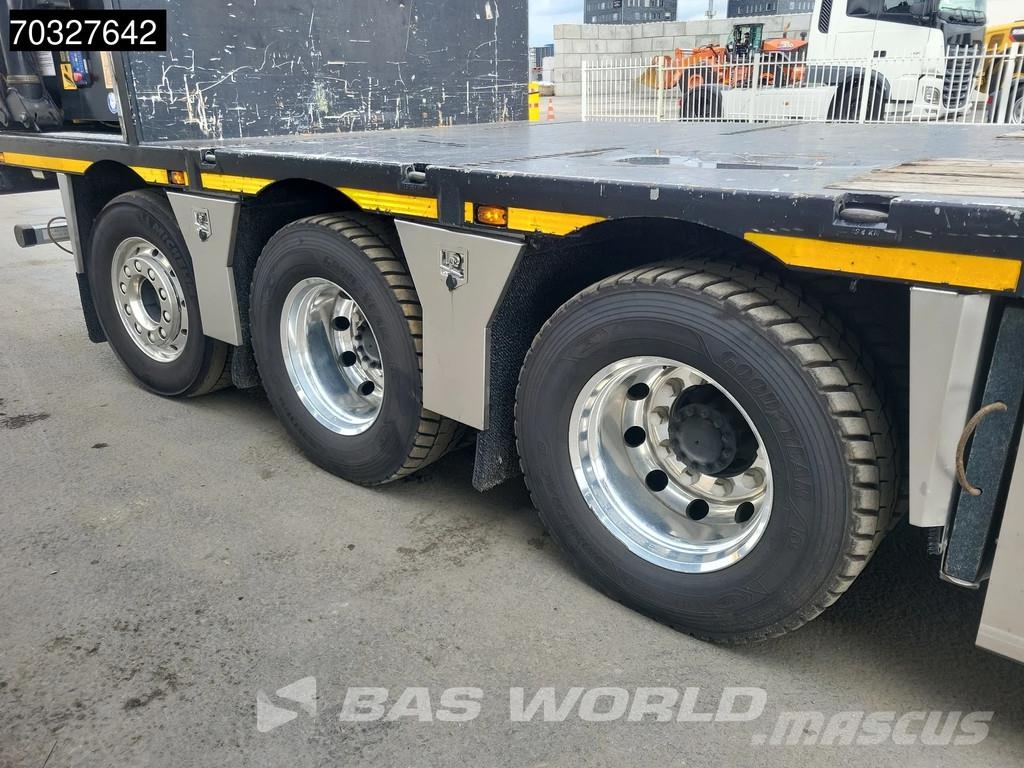 Volvo FH 540 FH 8X4 HMF8520K-RC + JIB K6 Crane Kran Winc Platformas/izkraušana no sāniem