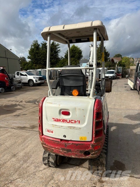 Takeuchi TB 216 Mini bageri <7t