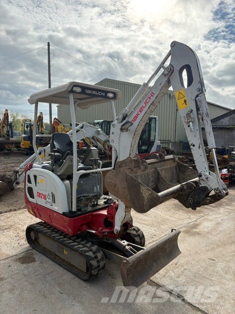 Takeuchi TB 216 Mini bageri <7t