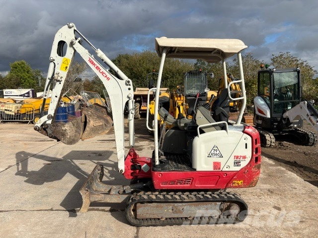 Takeuchi TB 216 Mini bageri <7t