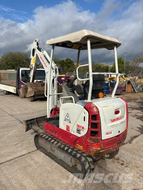 Takeuchi TB 216 Mini bageri <7t