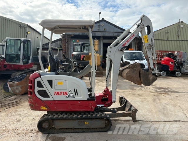 Takeuchi TB 216 Mini bageri <7t