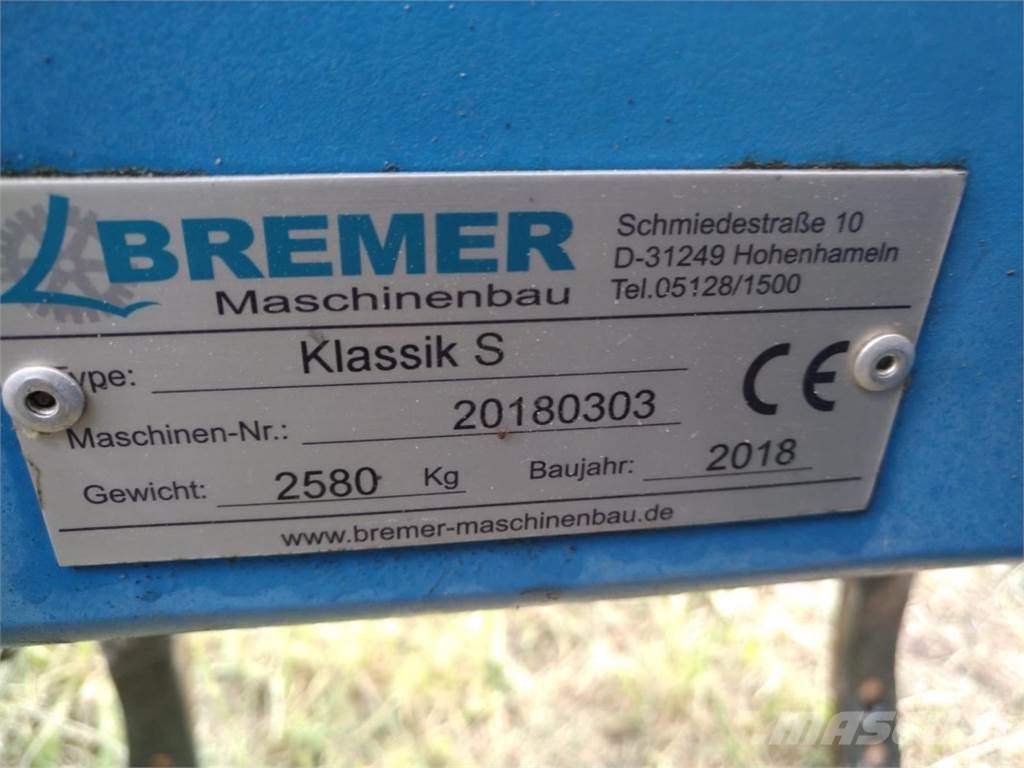 Bremer MASCHINENBAU SHG 460/23 Kultivaatorid