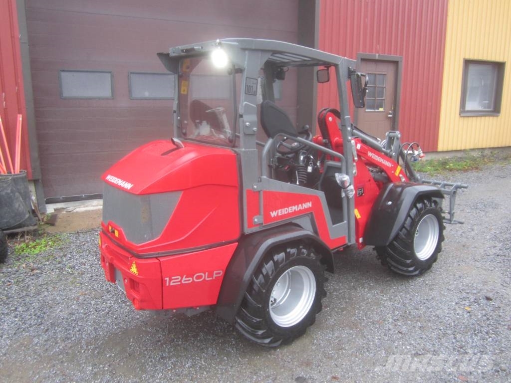 Weidemann 1260LP Pienkuormain Večnamenski nakladalci