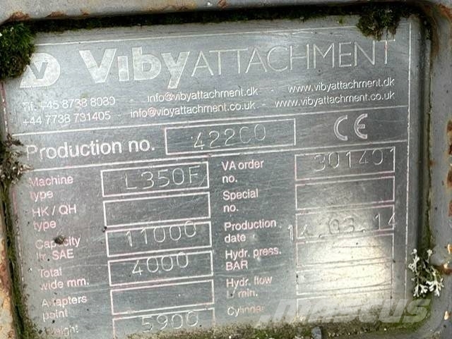 Volvo L 350 Bucket 6 Tons Pistoane