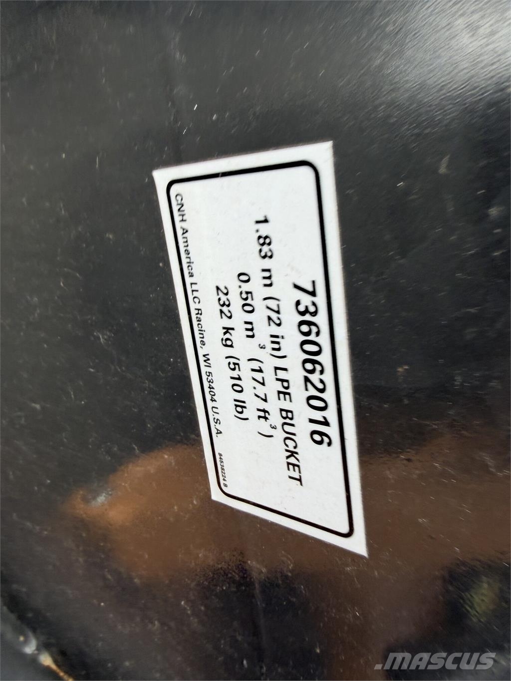 CASE Iný model VIN 818 لوادر انزلاقية التوجيه