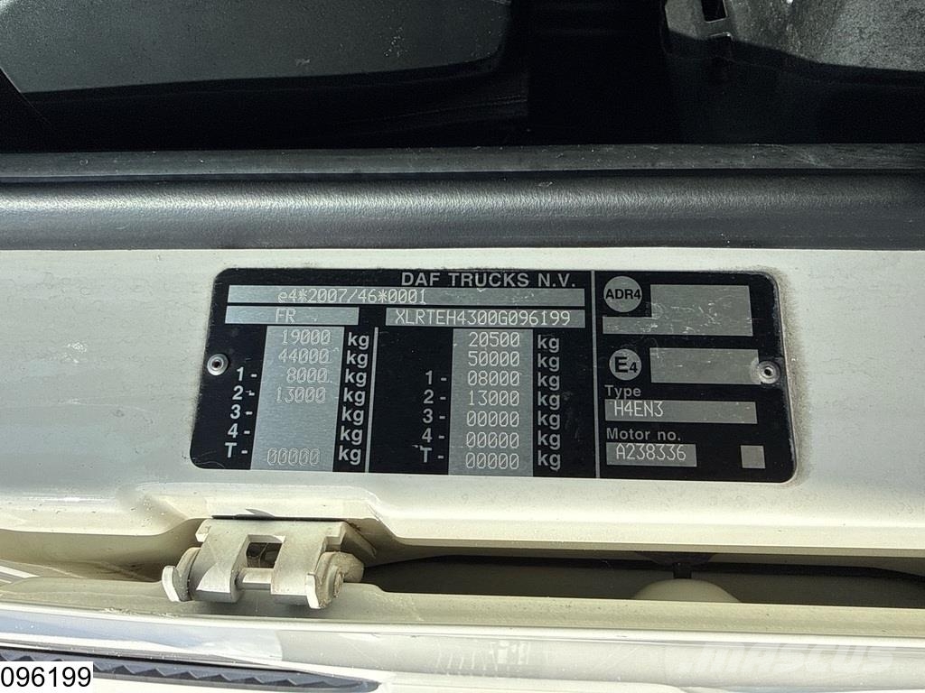 DAF XF 460 EURO 6, Retarder Sattelzugmaschinen