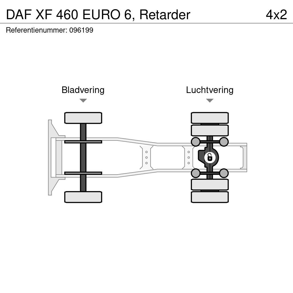 DAF XF 460 EURO 6, Retarder Sattelzugmaschinen
