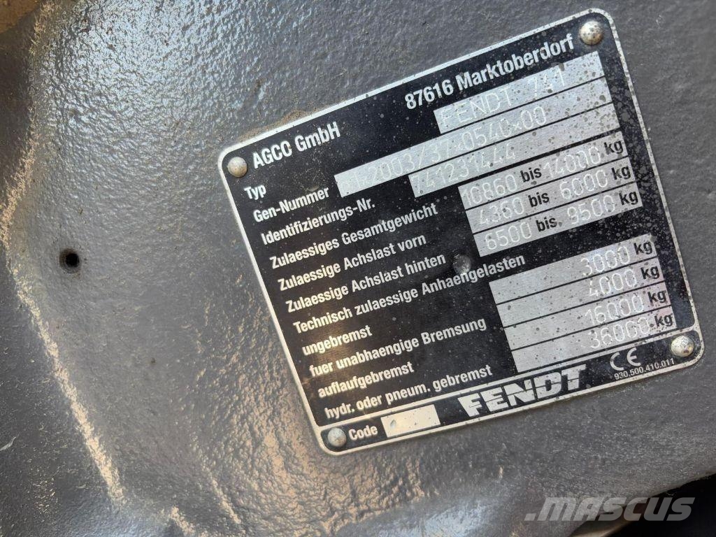 Fendt 720 VARIO POWER Trattori