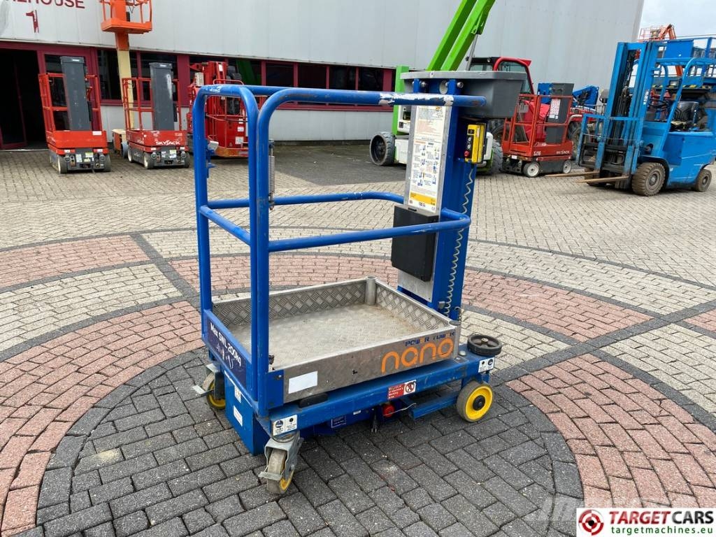 Power Tower Nano Electric Vertical Mast Work Lift 450cm 垂直升降工作台