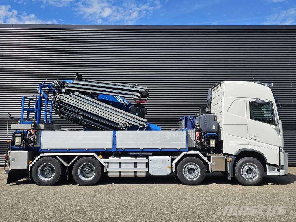 Volvo FH 500 8x4 / FASSI F2150 / WINCH / WORK BASKET Camiones grúa