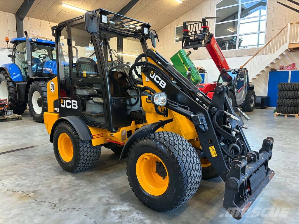 JCB 403 Agri plus minilæsser Mini homlokrakodók