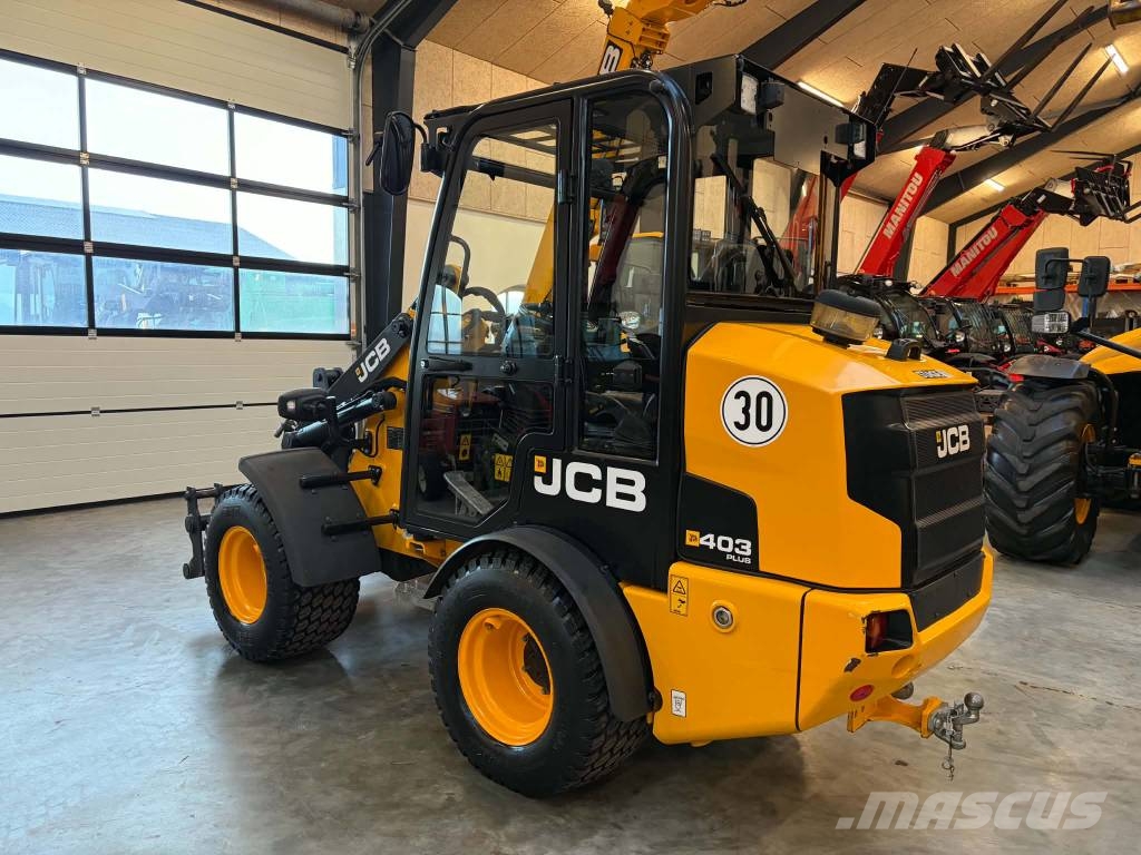 JCB 403 Agri plus minilæsser Mini homlokrakodók
