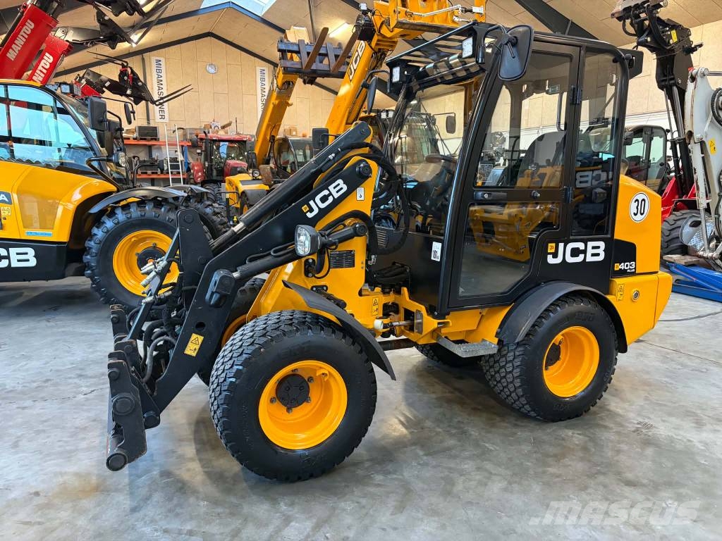JCB 403 Agri plus minilæsser Mini homlokrakodók