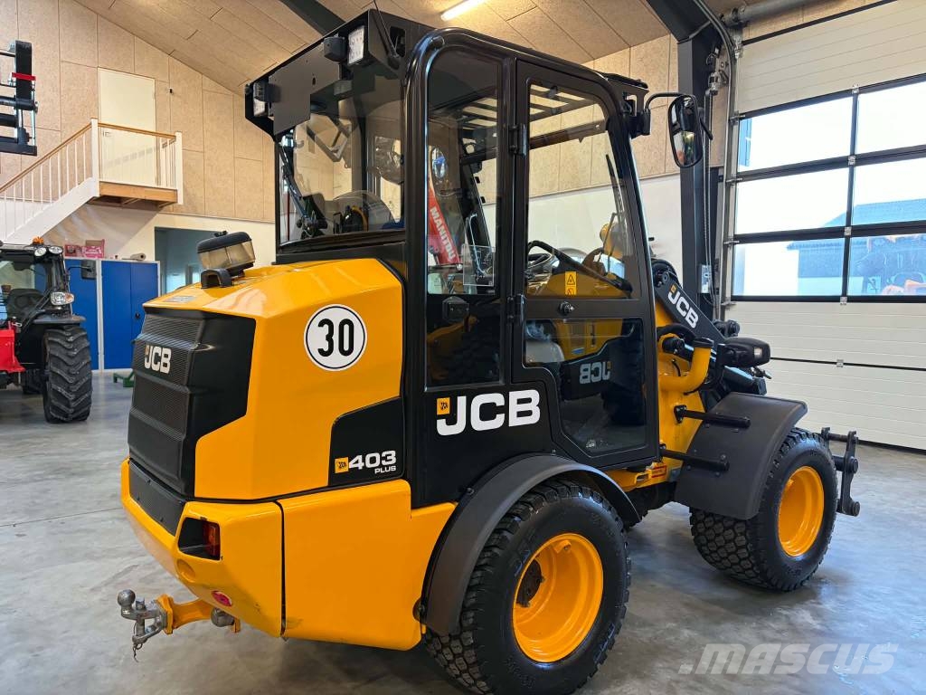 JCB 403 Agri plus minilæsser Mini homlokrakodók