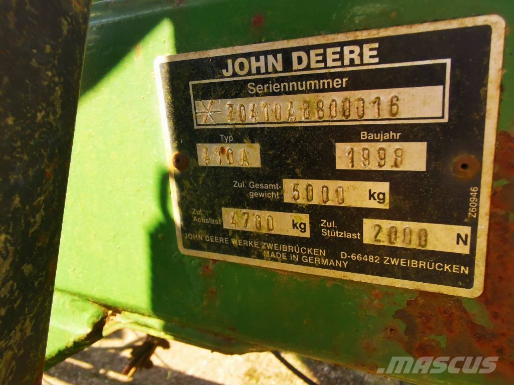 John Deere 410 A Cultivatoren