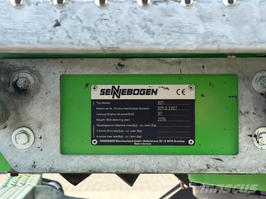 Sennebogen 821M E Manipuladores de resíduos / indústria