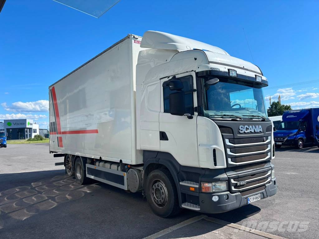 Scania R480 Camiones con caja de remolque